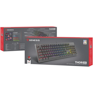 Genesis THOR 303 RGB Outemu Red Switch Mecanica Black
