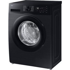 Samsung WW90DG5G34ABLE, Slim, 9 kg, 1400 RPM, Clasa A, Digital Inverter, Eco Bubble, SpaceMax, AI Energy, SmartThings, Negru