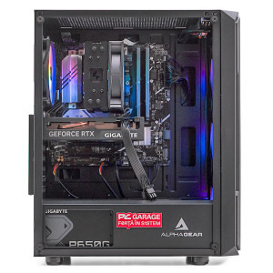 Gaming BALAUR Battle Ready, Intel i5-14400F 2.5GHz, 32GB DDR5, 1TB SSD, RTX 4060 8GB GDDR6, Iluminare RGB, Windows 11 Home