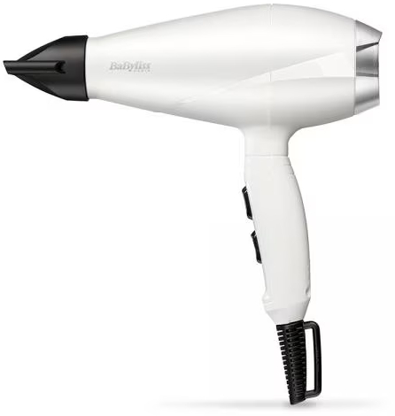 Uscator de par BaByliss 6704WE, 2000W, Alb