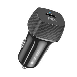 Incarcator auto Lamtech 1x USB-C, 30 W, Black