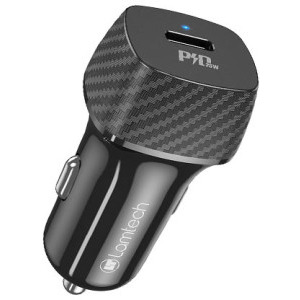 Incarcator auto Lamtech 1x USB-C, 25 W, Black