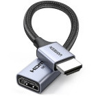 Adaptor Ugreen HD165 1x HDMI Male - 1x HDMI Female, Argintiu