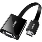 Adaptor Ugreen CM611 1x HDMI Male - 1x VGA Female, Negru