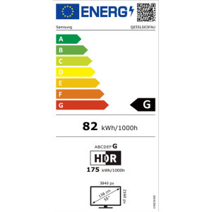 Samsung Smart TV The Frame QLED QE55LS03F Seria LS03F 138cm negru 4K UHD HDR