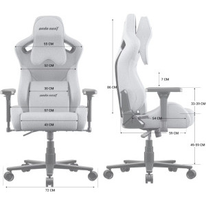 Anda Seat Kaiser 2 Frontier XL Gri inchis