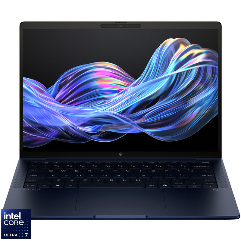 Laptop HP 14'' EliteBook X G1i, WUXGA IPS, Procesor Intel® Core™ Ultra 7 258V (12M Cache, up to 4.80 GHz), 32GB LPDDR5X, 1TB SSD, Intel Arc 140V, Win 11 Pro, Atmospheric Blue