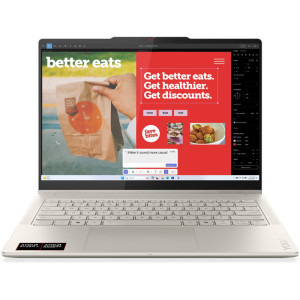 Lenovo 14'' Yoga 7 2-in-1 14AKP10, 2.8K OLED 120Hz Touch, Procesor AMD Ryzen™ Al 7 350 (16M Cache, up to 5.0 GHz), 32GB LPDDR5X, 1TB SSD, AMD Radeon 860M, Win 11 Home, Seashell, 3Yr Onsite Premium Care