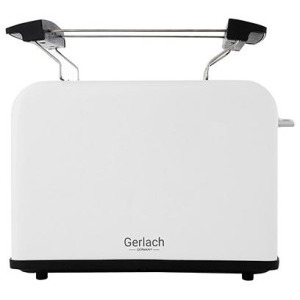 Gerlach Prajitor de paine GL3221W, 1100W, Alb/Argintiu