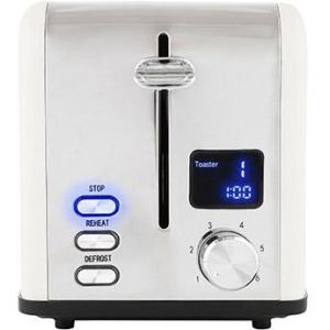 Gerlach Prajitor de paine GL3221C, 1100W, Crem/Argintiu