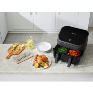 Instant Pot Friteuza Airfryer Vortex Plus 9 VersaZone, 1700W, 8.5L, Negru