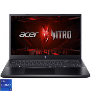 Acer Gaming 15.6'' Nitro V 15 ANV15-51, FHD IPS 165Hz, Procesor Intel® Core™ i9-13900H (24M Cache, up to 5.40 GHz), 32GB DDR5, 1TB SSD, GeForce RTX 4060 8GB, No OS, Obsidian Black