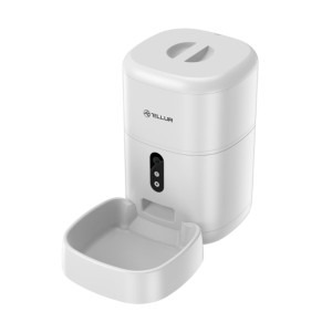 Tellur Dispenser hrana animale WiFi Smart, Camera UltraHD, 4L, Alb