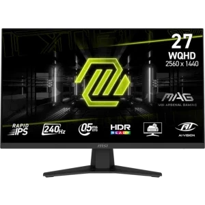 Monitor LED MSI Gaming MAG 274QF X24 27 inch QHD IPS 0.5 ms 240 Hz HDR FreeSync Premium