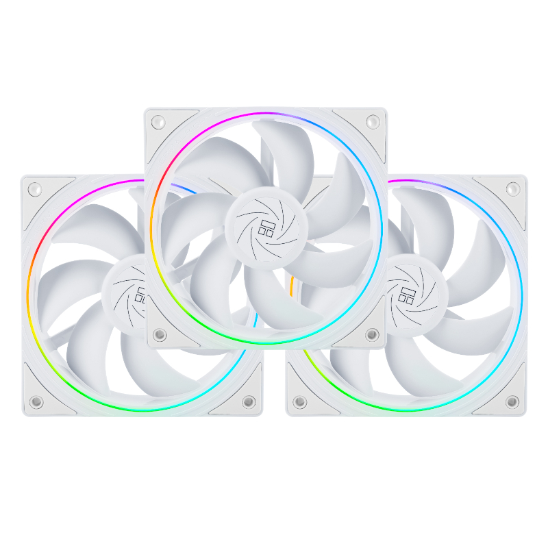 Ventilator Thermalright TL-S12 ARGB White Three Fan Pack