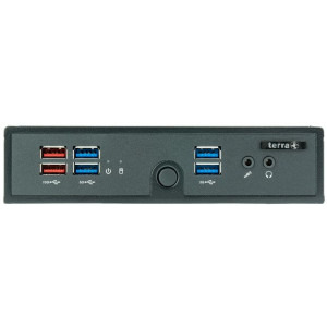 Mini PC TERRA 6000PV4, Procesor Intel® Core™ i5-1335U 4.6GHz Raptor Lake, 16GB RAM, 500GB SSD, Iris Xe Graphics, Windows 11 Pro