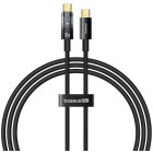 Cablu de date / adaptor Baseus Explorer, USB-C Male la USB-C Male, 100 W, 2 m, Black