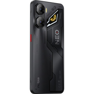 ZTE nubia NEO 3 5G, Ecran 120Hz, 256GB, 20GB RAM (8GB + 12GB extensibili), Dual SIM, Tri-Camera,  Shadow Black