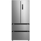 Frigider Side By Side Heinner HCFD-M516INVXE++, 516 L, Clasa E, No Frost, Inverter, ADT Fresh, Vario Temp, Control electronic, Iluminare LED, 190 cm, Inox