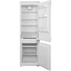 Combina frigorifica Heinner incorporabila HC-BIM271INVE++, 271 L, Clasa E, Low Frost, Inverter, Control electronic, Iluminare LED, 178 cm