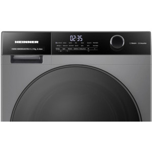 Heinner HWM-HMK9014IVTA+++, 9 kg, 1400 RPM, Clasa A, Inverter, Argintiu