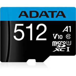 ADATA MicroSDXC Clasa 10 UHS-I U1 512GB + Adapter SD