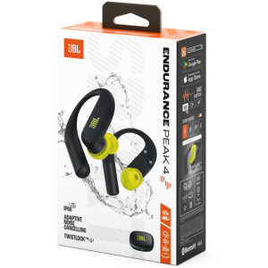 JBL Over-Ear, Endurance Peak 4 Black/Lime