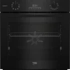 Cuptor incorporabil Beko BCBIS17300KSB, Electric, 72 L, Autocuratare hidrolitica, AeroPerfect, SteamShine, AirFry, Clasa A+, Negru