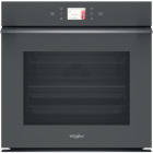 Cuptor incorporabil Whirlpool WOI118PT2SSMA, Electric, 73 L, Autocuratare pirolitica, 6th Sense, Ready2Cook, FlexiClean, AirFry, Grill, Clasa A+, Gri