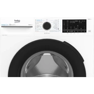 Beko BM5WFU610415W, 10 kg, 1400 RPM, Clasa A, ProSmart Inverter, EnergySpin, SteamTherapy, AquaWave, HomeWhiz, Alb