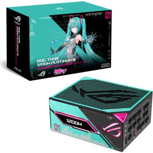 ASUS ROG Thor Platinum III Hatsune Miku Edition, 80+ Platinum, 1200W