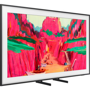 Samsung Smart TV The Frame Pro Neo QLED QE75LS03FW Seria LS03FW 189cm negru 4K UHD HDR