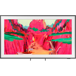 Samsung Smart TV The Frame Pro Neo QLED QE85LS03FW Seria LS03FW 214cm negru 4K UHD HDR