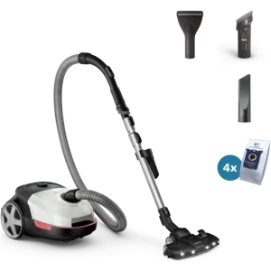 Philips Seria 6000 XD6122/12, cu sac, 750W, 4L, Alb/Negru
