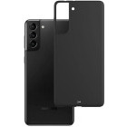 3MK Protectie pentru spate, material silicon pentru Galaxy S21 Plus, culoare Black