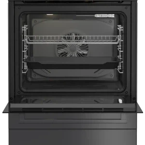 Beko FBSM62320SAC, Mixt, 4 arzatoare, Sistem de siguranta, Aprindere integrata, Autocuratare catalitica, 3D Cooking, Grill, Clasa A, 60 cm, Antracit