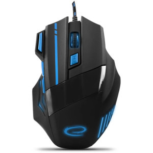 Mouse Gaming Esperanza Wolf EGM201B Black/Blue