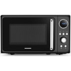 Cuptor cu microunde Heinner HMW-MD20DRBK, 20 L, 800 W, Negru