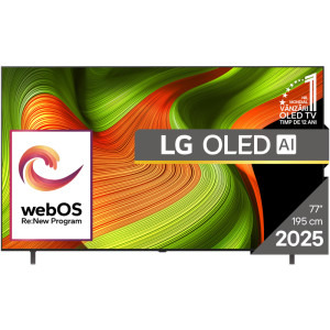 Televizor LED LG Smart TV OLED77B53LA Seria AI B5 195cm 4K UHD HDR