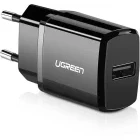 Incarcator retea Ugreen ED011, 1x USB, Quick Charge 10 W, Black