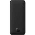Baterie externa Baseus Airpow, 30000 mAh, 1x USB, 2x USB-C, 20 W, Black
