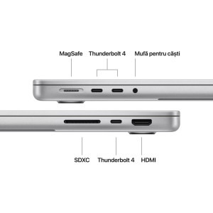 Apple 14.2'' MacBook Pro 14 Liquid Retina XDR, Apple M5 chip (10-core CPU), 24GB, 2TB SSD, Apple M5 10-core GPU, macOS, Silver, INT keyboard, 2025