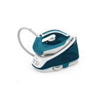 Tefal Statie de calcat Express Essential SV6115E0, 2200W, presiune 5.2 bari, jet de abur 280g/min, capacitate recipient 1.4L, alb/verde, 120g/min, Albastru