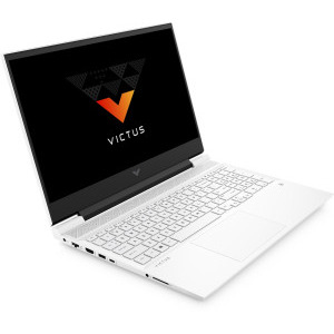 HP Gaming 15.6'' Victus 15-fb0021nq, FHD IPS, Procesor AMD Ryzen™ 5 5600H (16M Cache, up to 4.2 GHz), 8GB DDR4, 512GB SSD, GeForce RTX 3050 4GB, Free DOS, Ceramic White