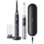 Oral-B Set 2x Periute de dinti electrice iO9 Negru & Roz