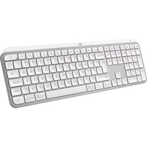 Logitech MX Keys S, Wireless/Bluetooth, Pale Gray