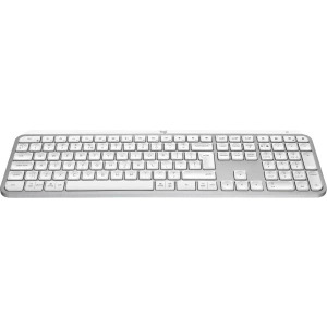 Logitech MX Keys S, Wireless/Bluetooth, Pale Gray