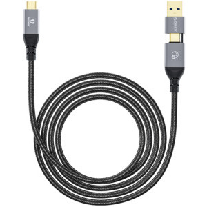 Orico ACC40, USB-C Male, adaptor USB Male la USB-C Male, 1 m, Black