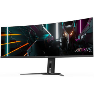 GIGABYTE Gaming AORUS CO49DQ Curbat 49 inch DQHD OLED 0.03 ms 144 Hz USB-C KVM HDR FreeSync Premium Pro