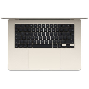 Apple 15.3'' MacBook Air 15 with Liquid Retina, Apple M3 chip (8-core CPU), 16GB, 256GB SSD, Apple M3 10-core GPU, macOS, Starlight, INT keyboard, 2024